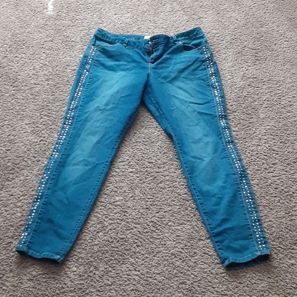 S & Co Embellished jeans
